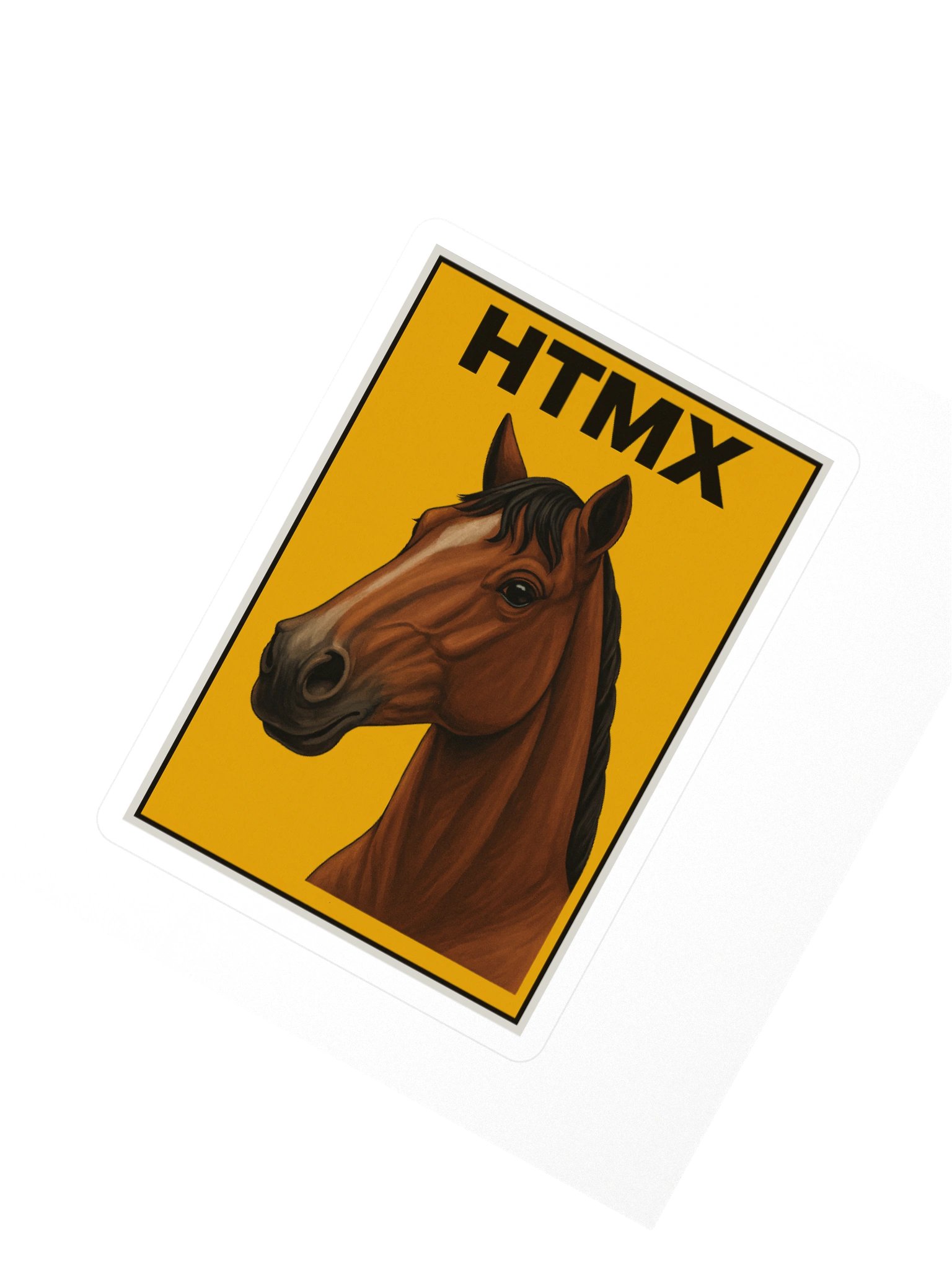 yellow horse htmx retro product image (4)