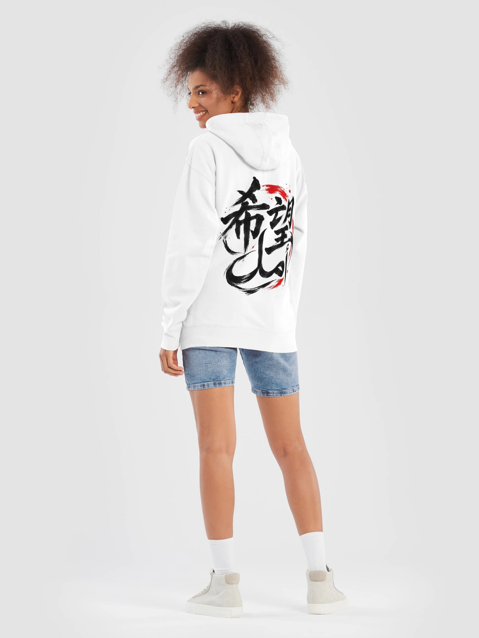 Hope — Black Ink Hoodie Heavy product image (8)