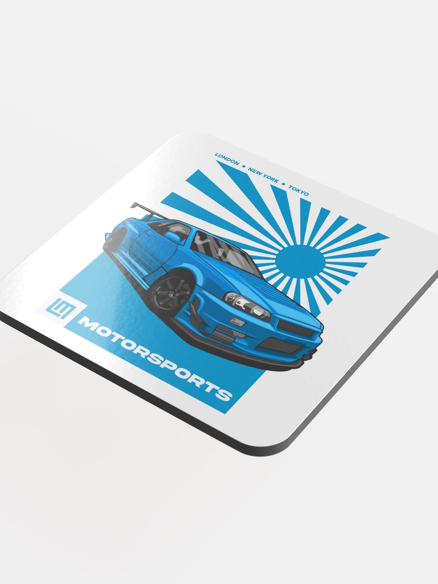 LEM MOTORSPORT BLUE - COASTER product image (4)