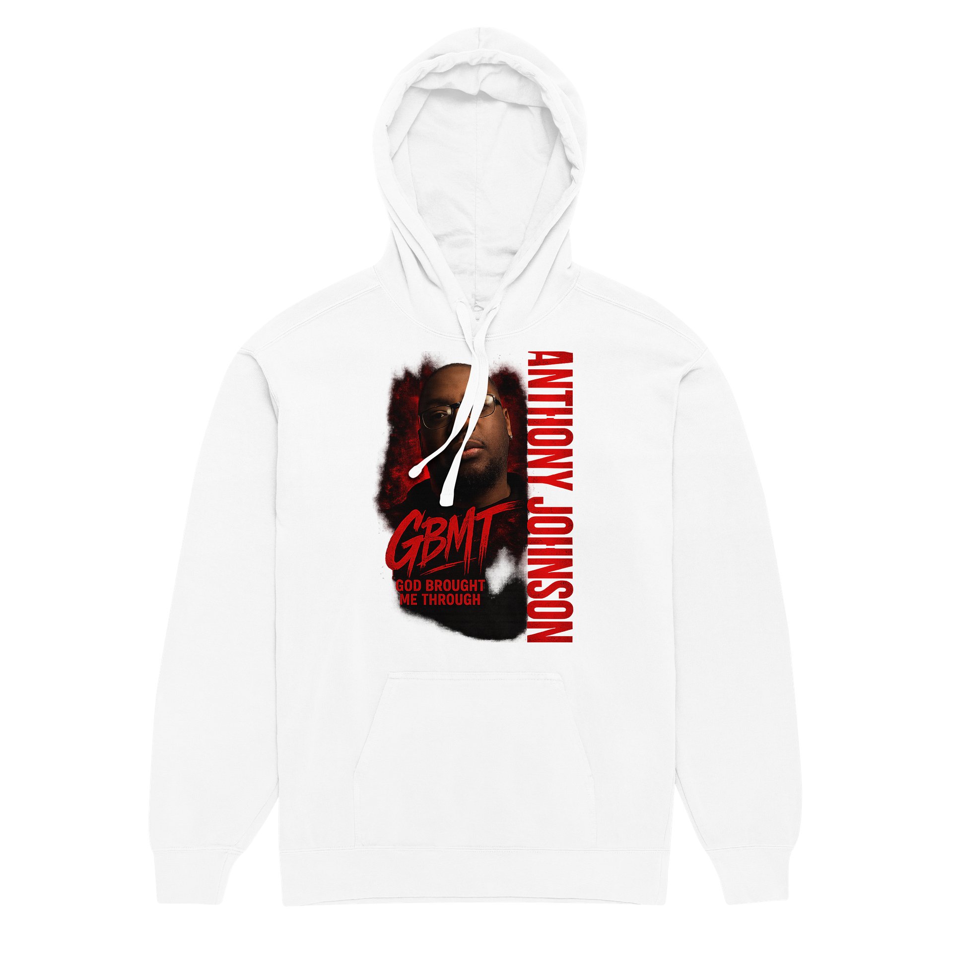 Anthony Johnson Signature Hoodie – God Brought Me Through product image (4)