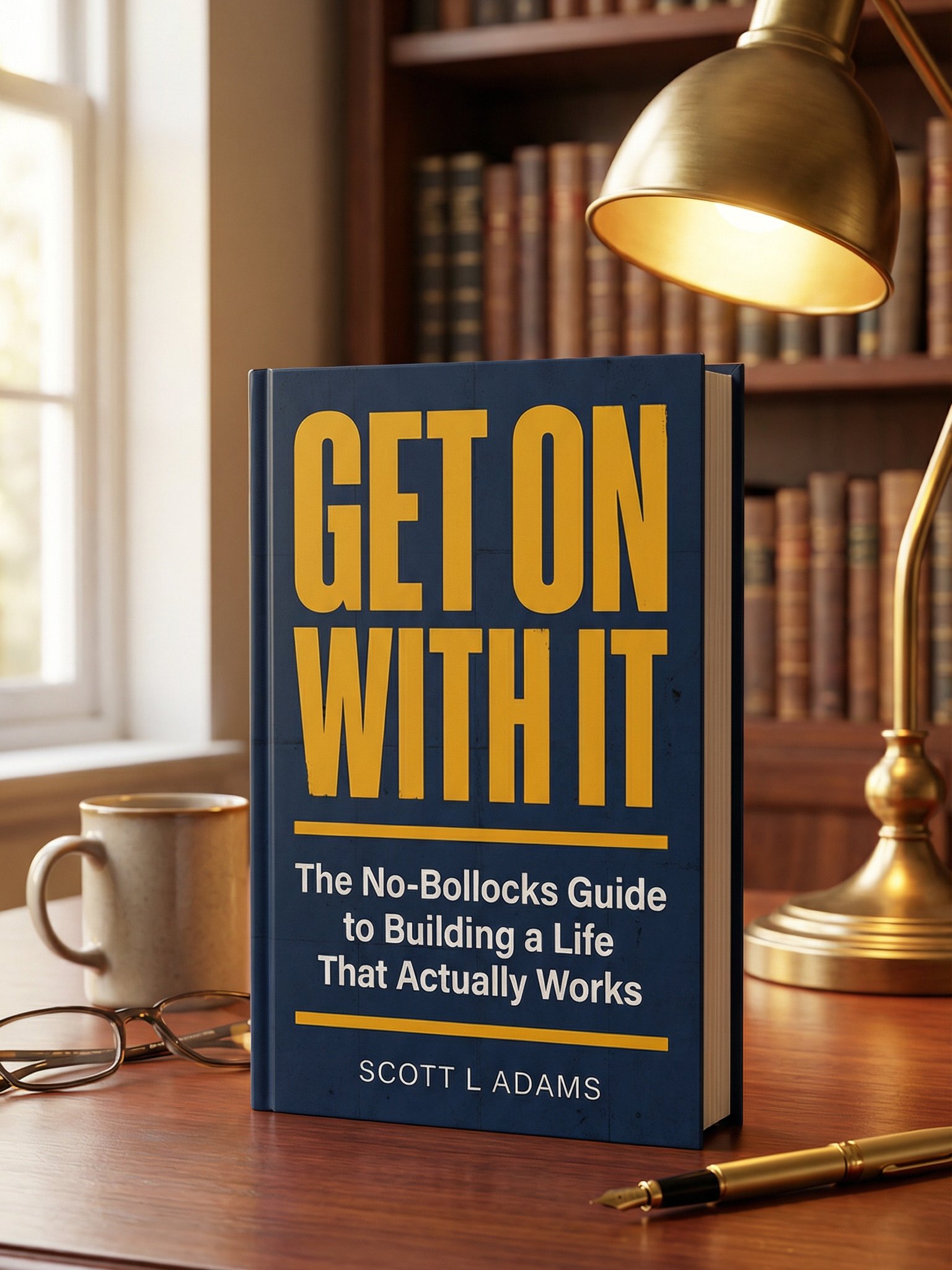 Get On With It - The No Bollocks Guide To Building A Life That Actually Works by Scott L Adams product image (2)