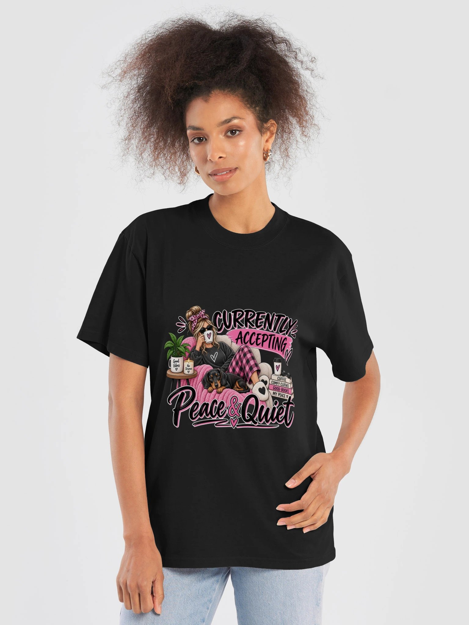 Peace & Quiet — AS Colour Faded Tee product image (13)