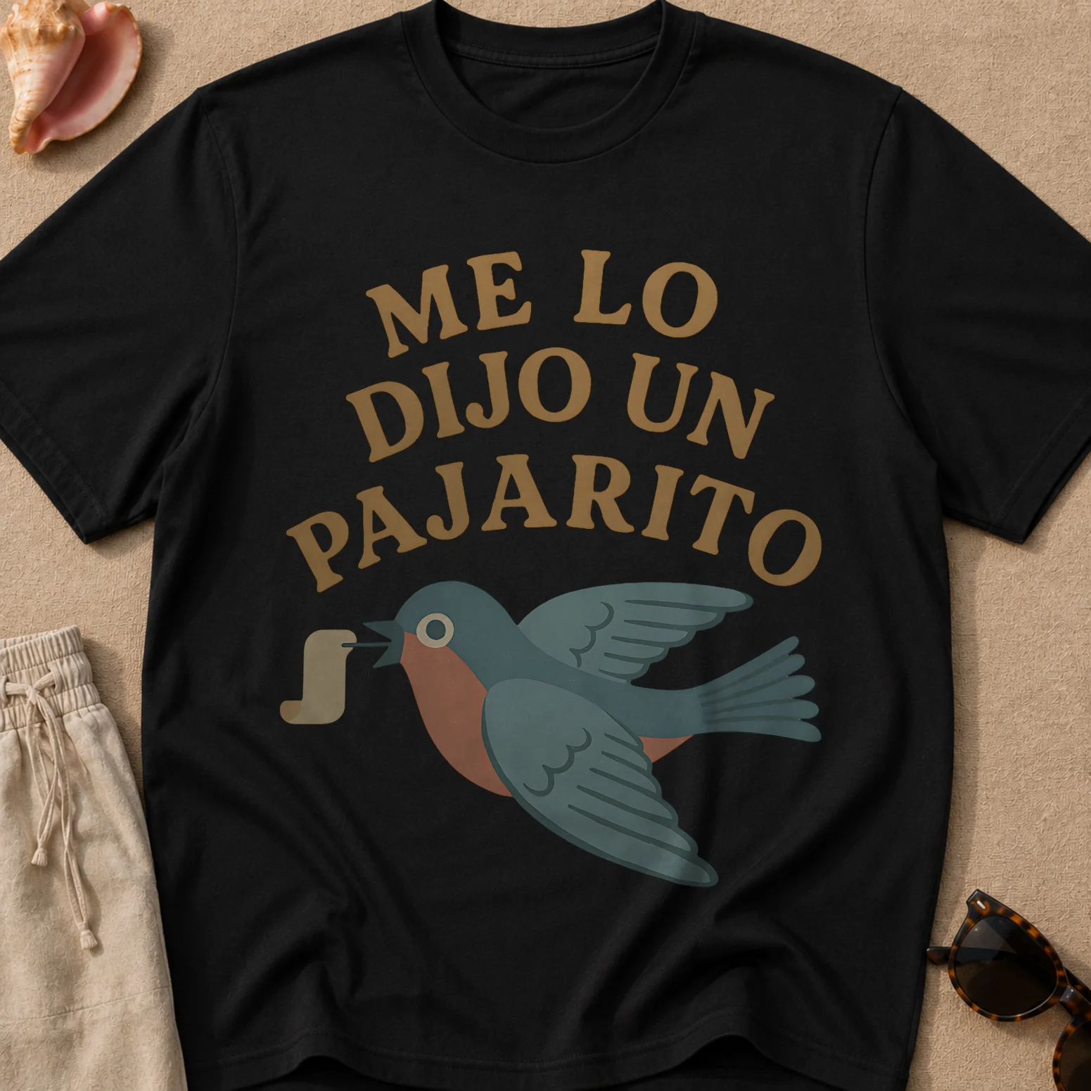 Me lo Dijo Un Pajarito Camiseta Unisex product image (1)