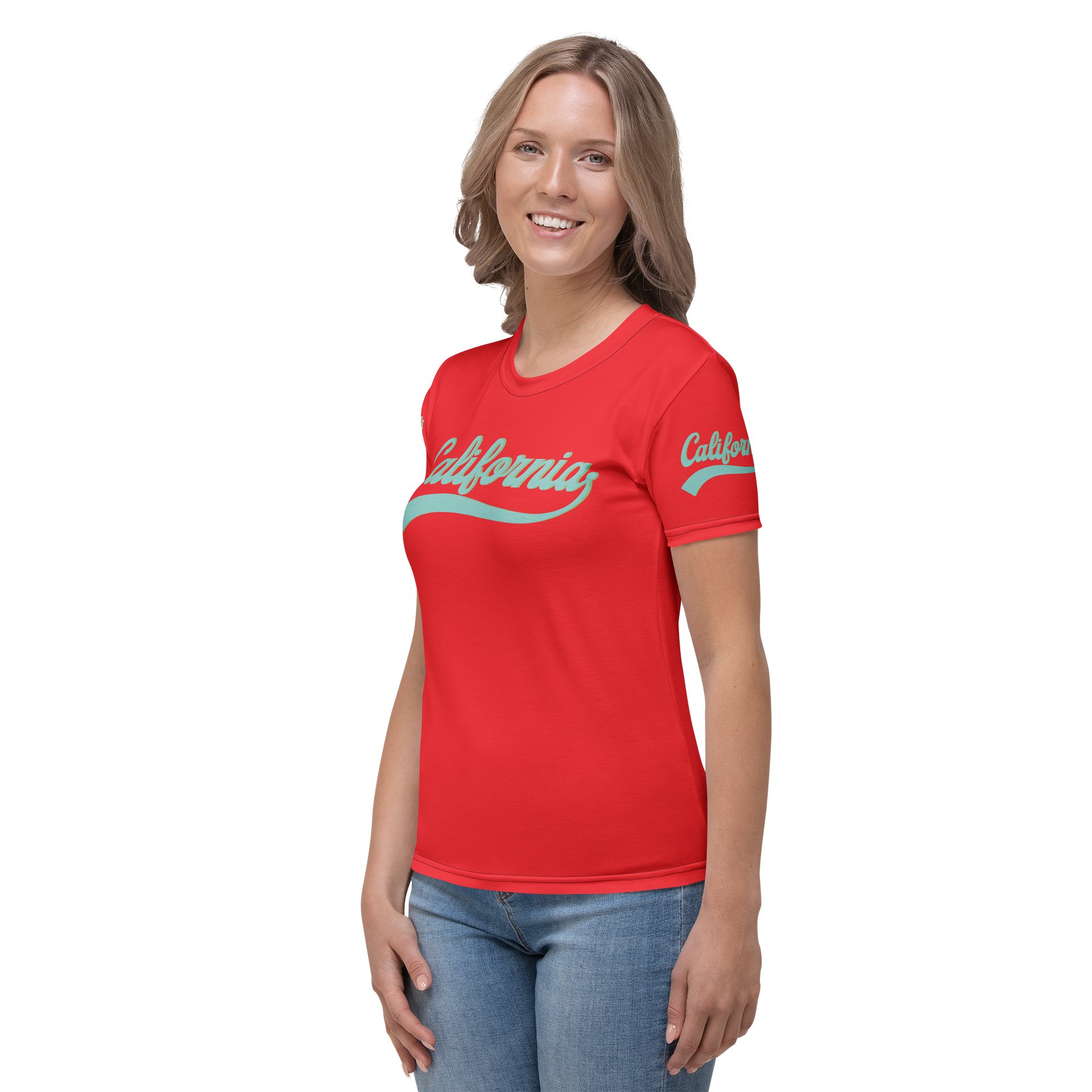 California Script Women’s Crew Neck T-Shirt product image (3)