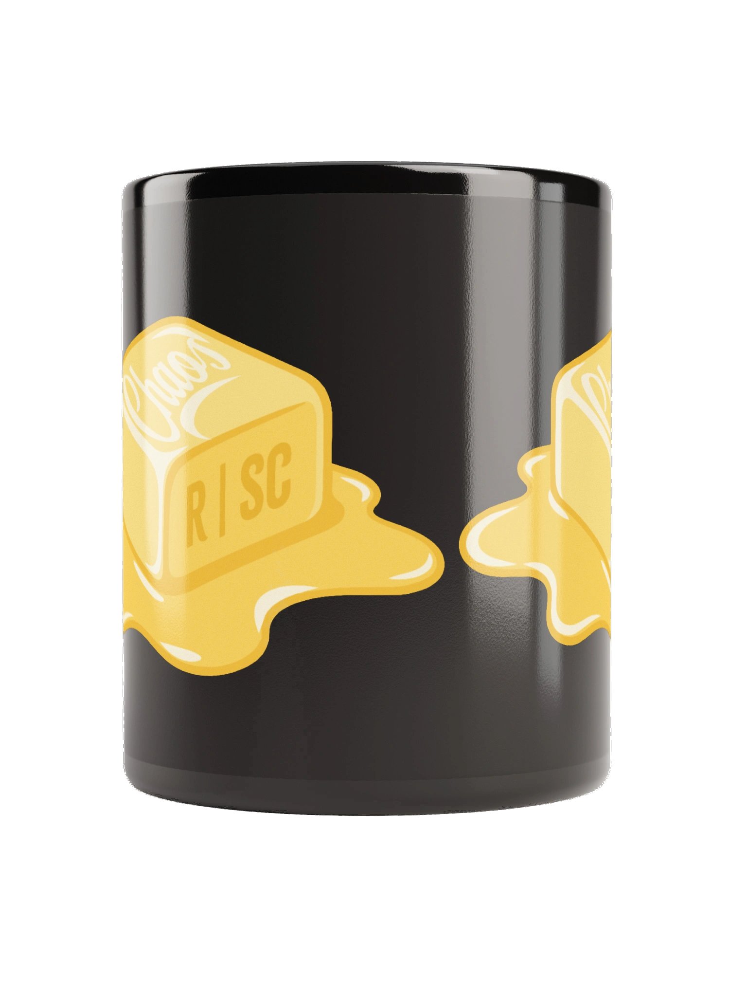 Pat My Butterrrr Black Mug product image (2)