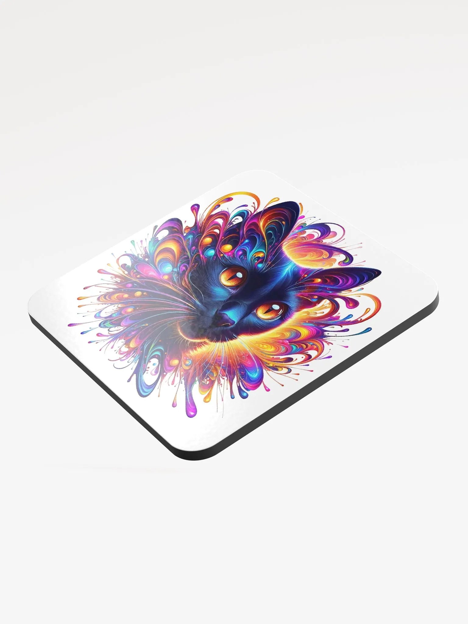 Glossed Cork Coaster: Bombay product image (3)