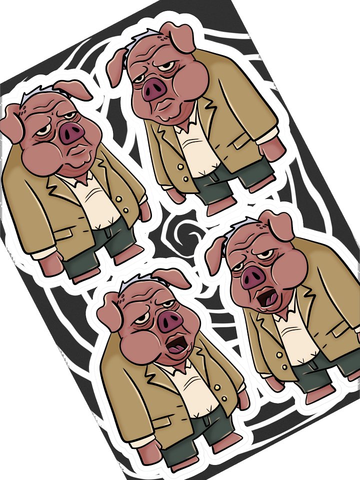 PUPPET STICKER | werner herzhog product image (1)