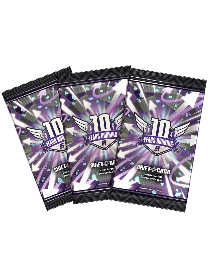 3 Foil Packs — 10 Years Running product image (1)