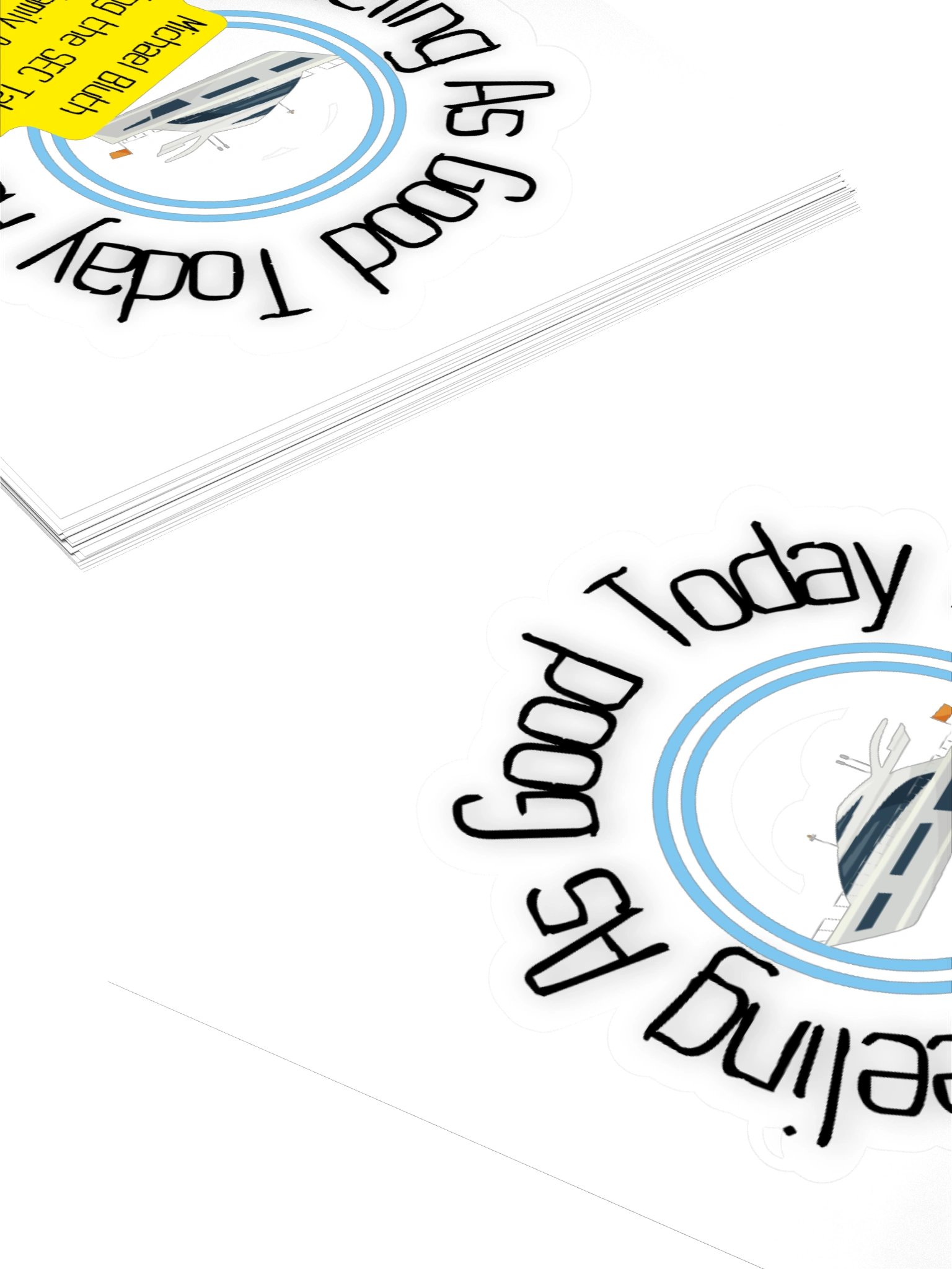 Arrested Development Feeling as Good as Michael Bluth Kisscut Sticker product image (4)