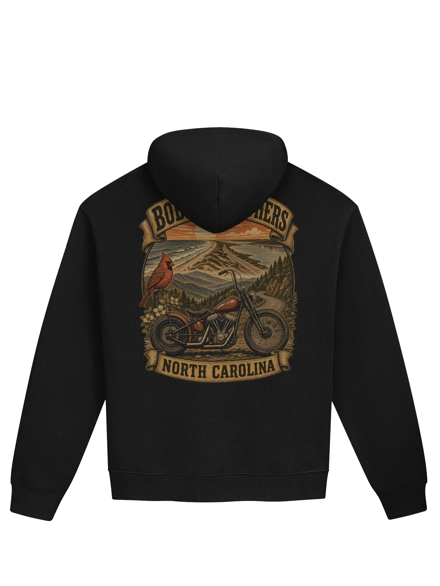Bobber Brothers - North Carolina Hoodie