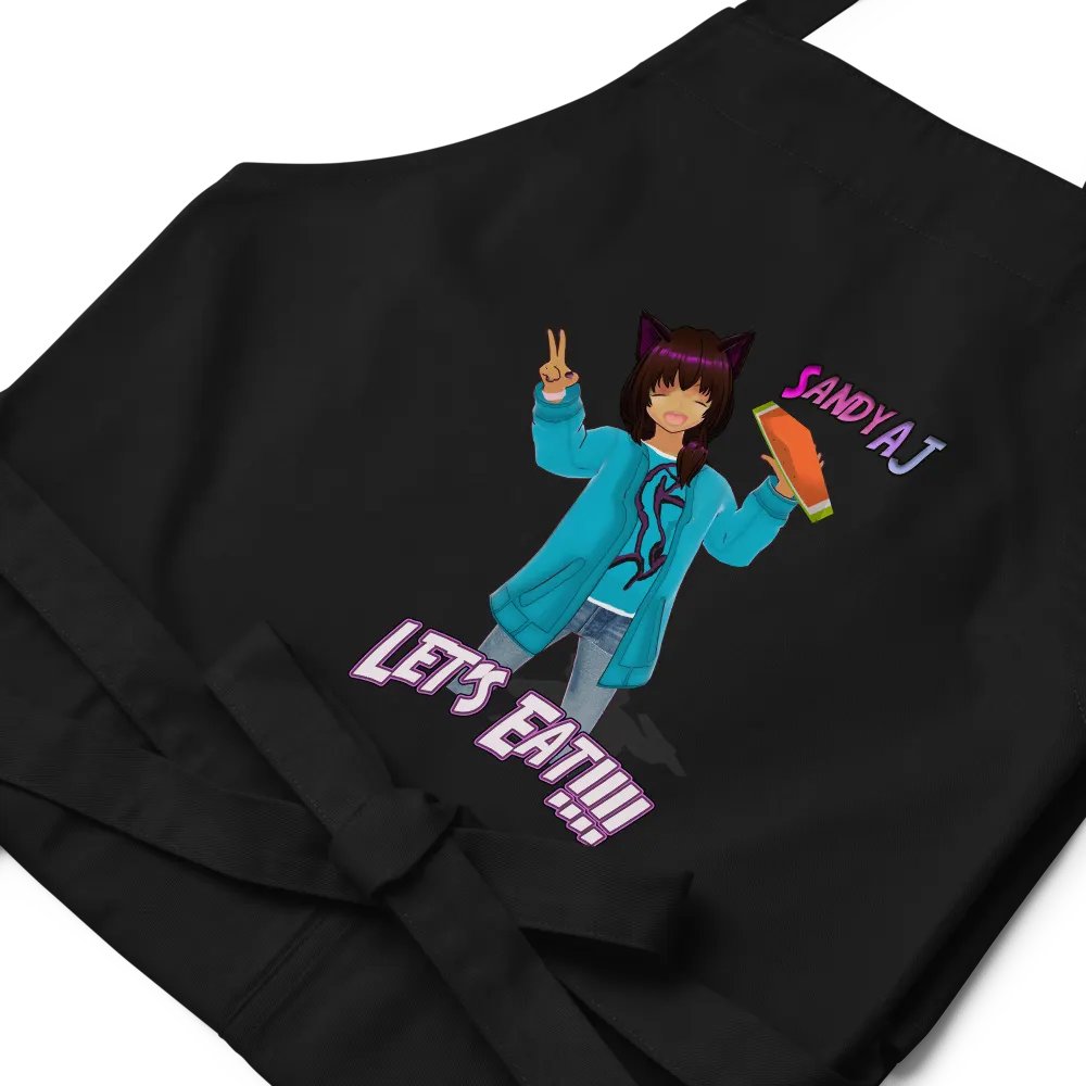 Let's Eat Organic Cotton Apron product image (1)