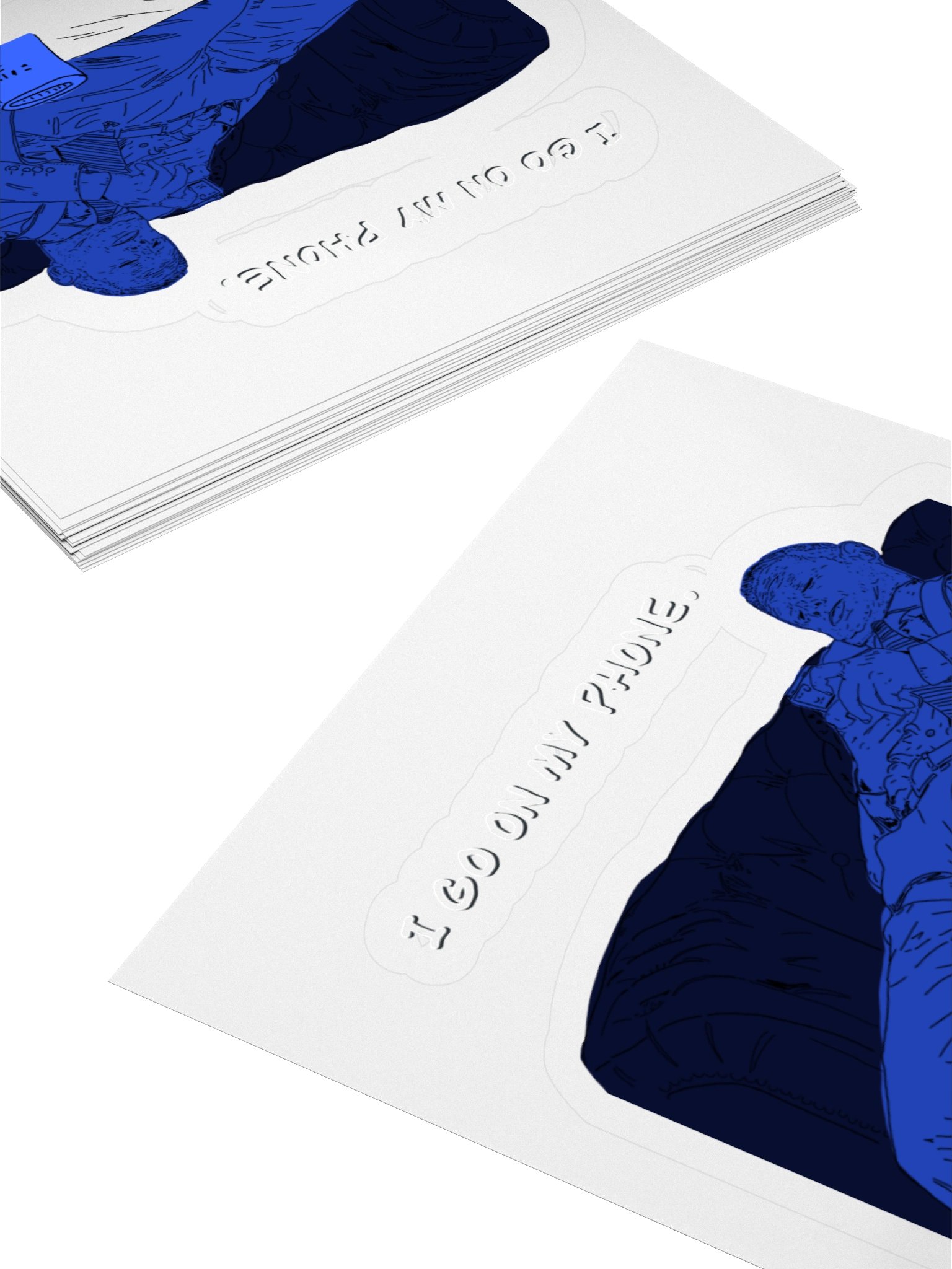 on my phone (cool) (sticky) product image (12)