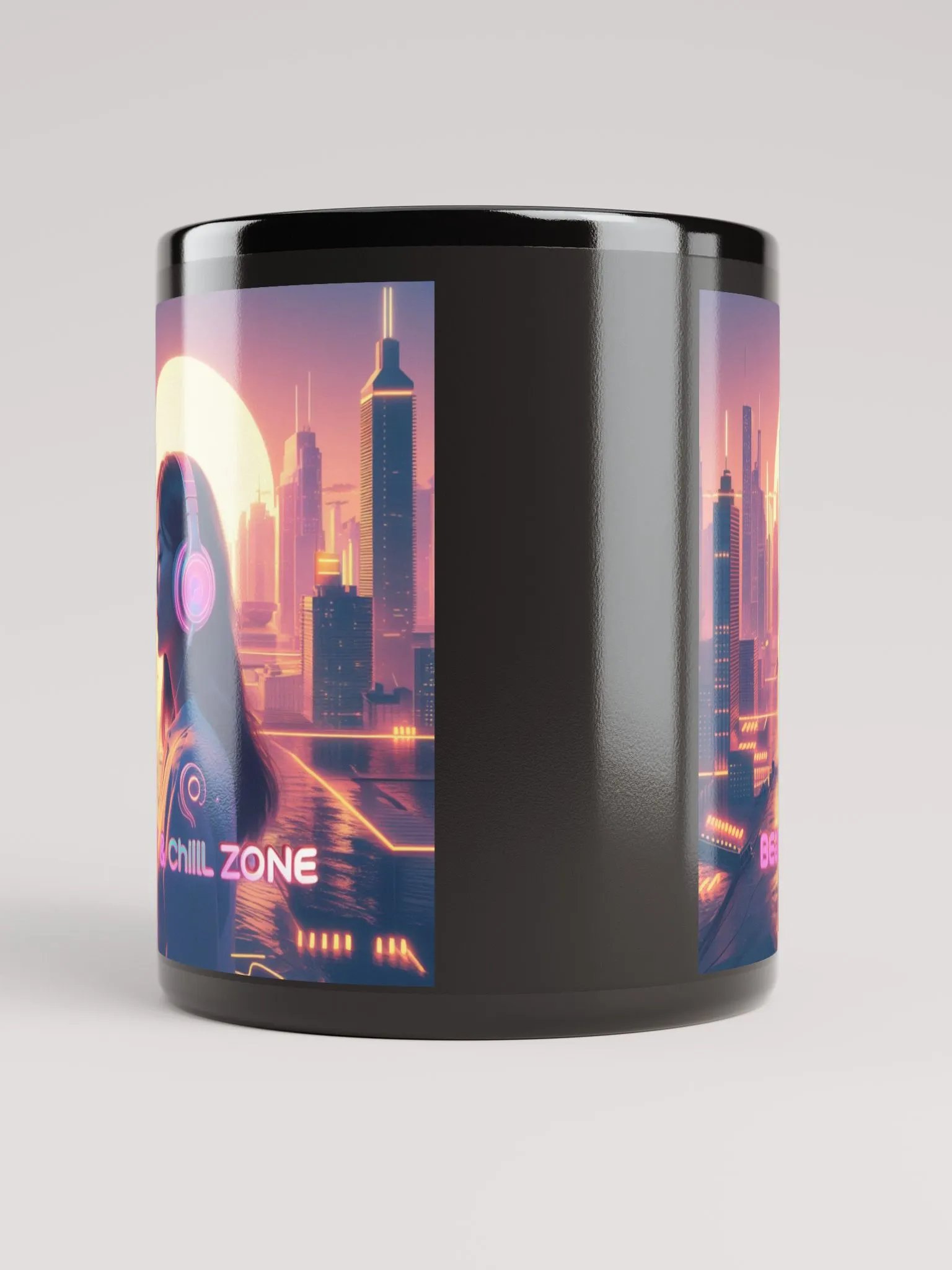 Neon City Beats Mug product image (9)