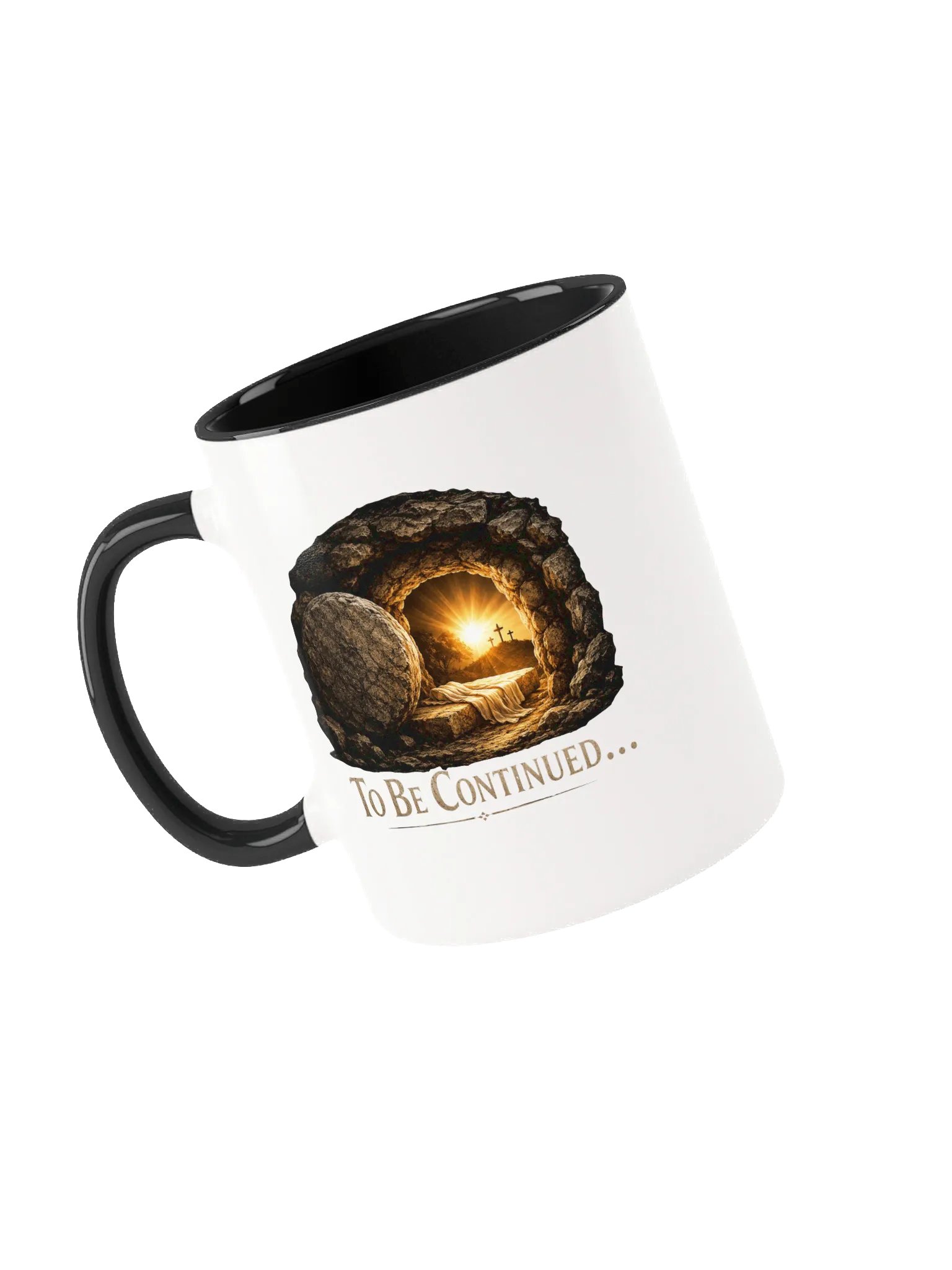 To Be Continued Empty Tomb Christian Coffee Mug | Resurrection Easter Faith Gift for Christians | Jesus Is Risen Mug | Kingdom Life Co. product image (4)
