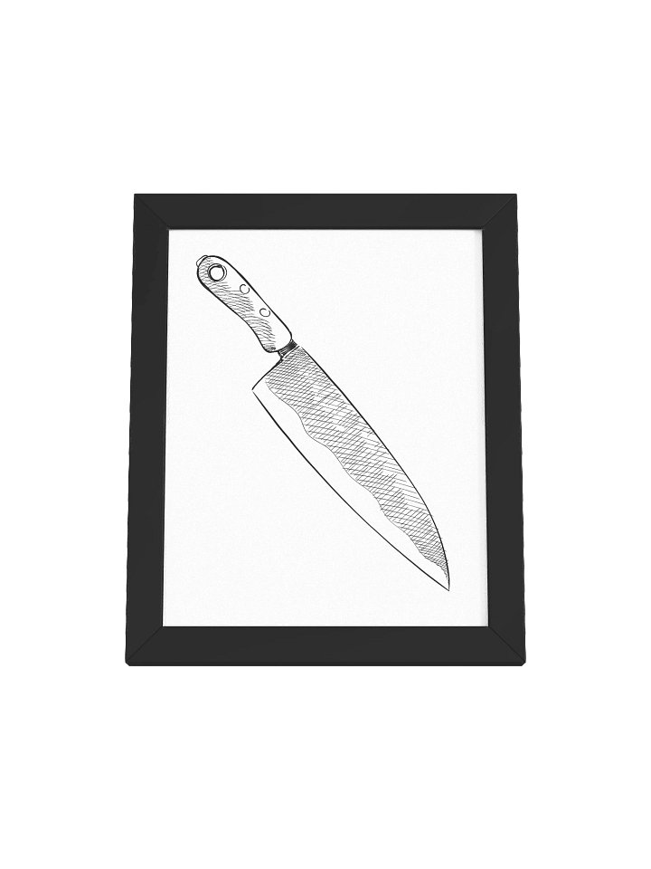 DK Kitchen Art Print: Chef Knife product image (1)
