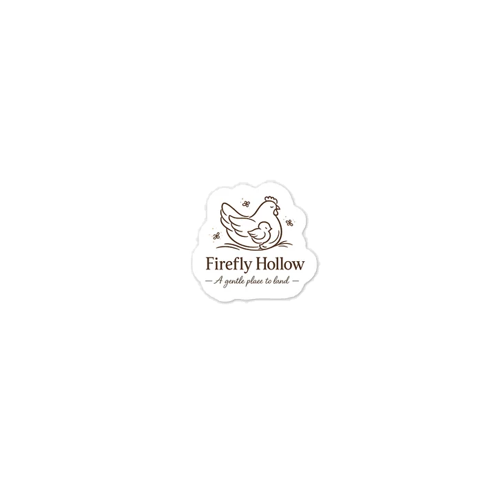 A gentle place to land sticker product image (1)