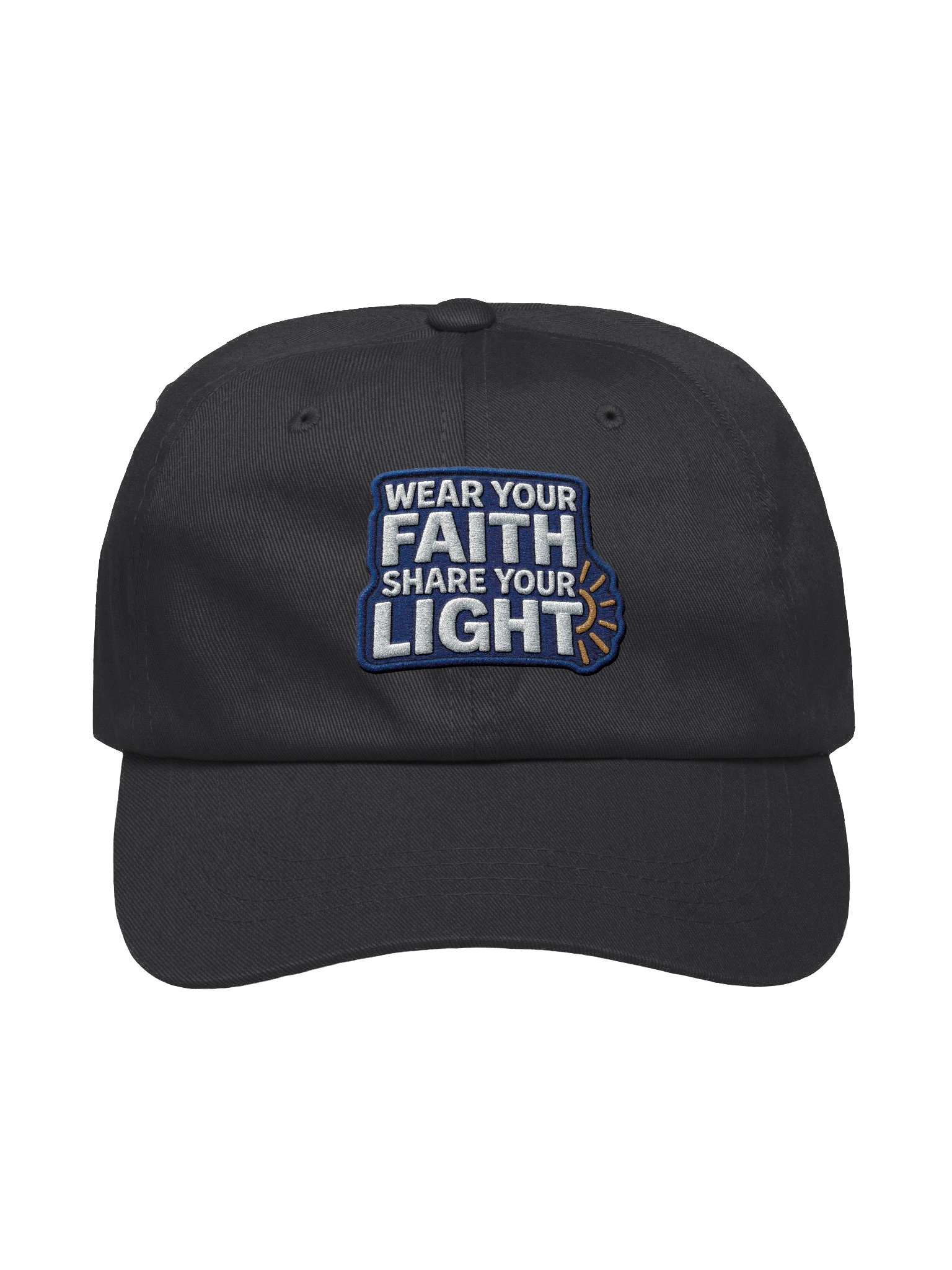 Wear Your Faith, Share Your Light Dad Hat product image (3)