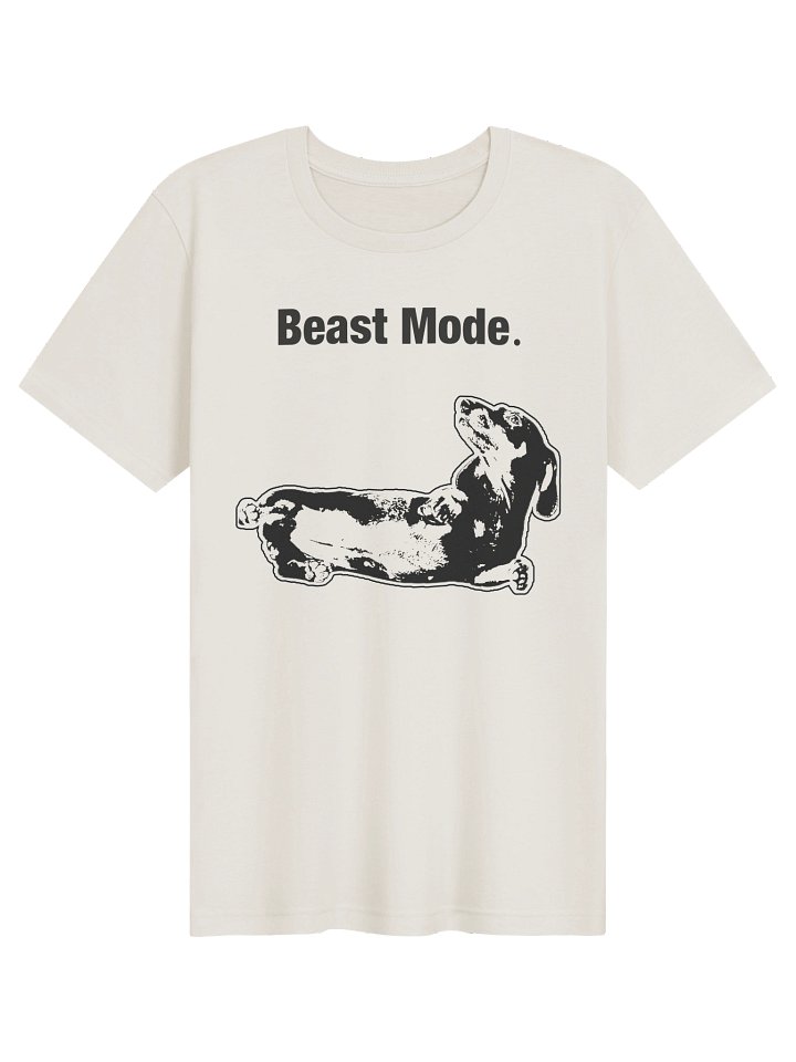 Beast Mode Dog Graphic Tee product image (1)