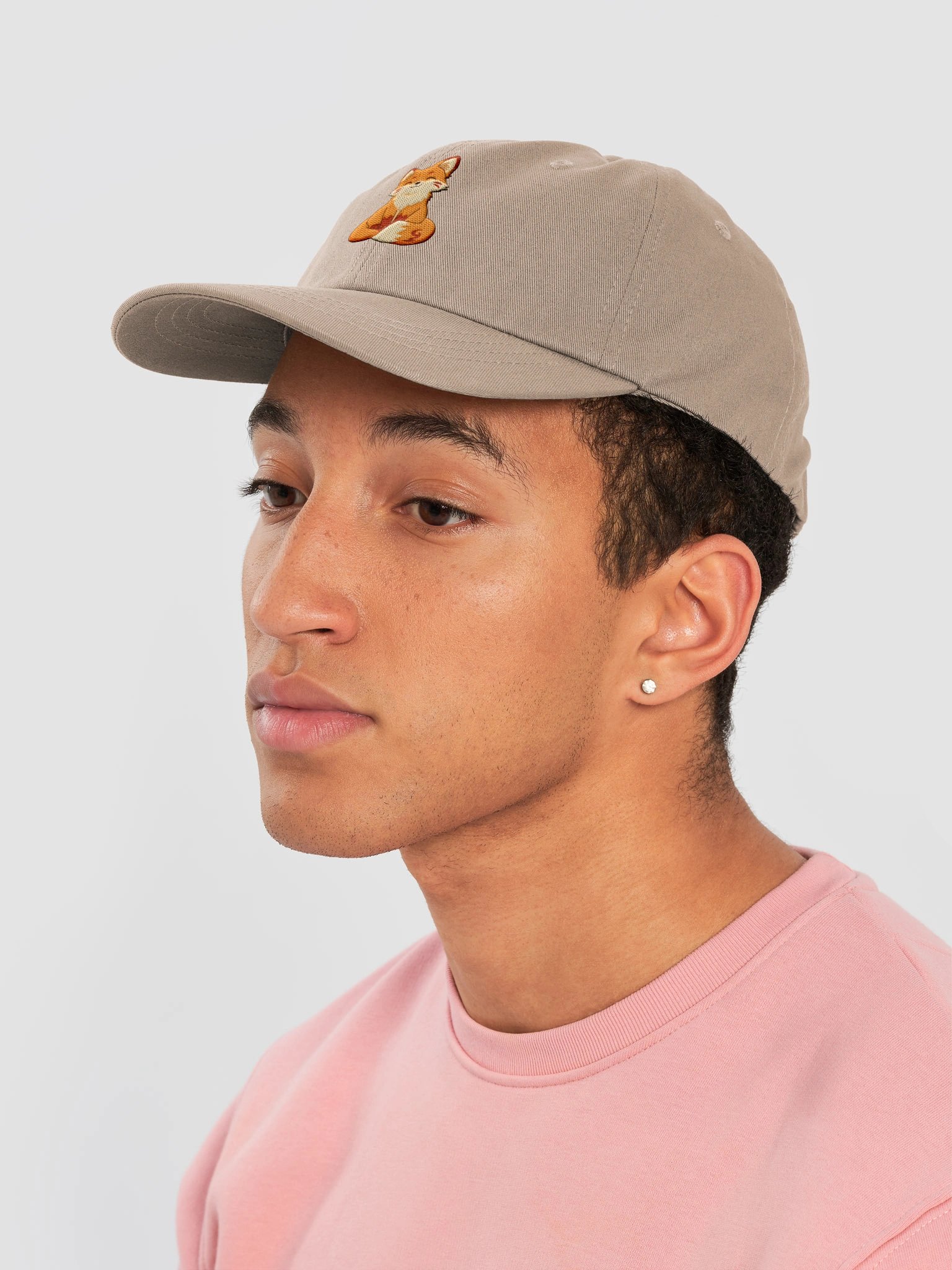 Soft Kitsune Fox Dad Hat product image (7)