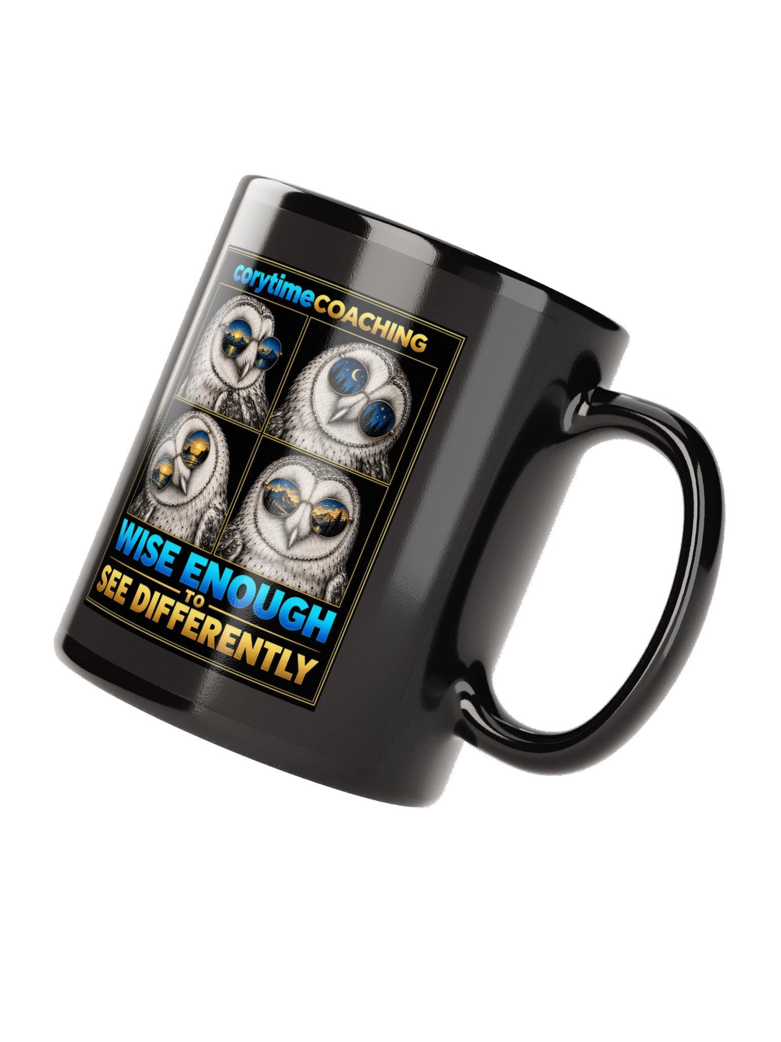 corytimeCOACHING Black Glossy Mug product image (10)