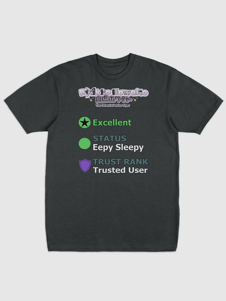 Premium Heavyweight Tee - Byakko VR Stats Eepy Sleepy Edition product image (1)