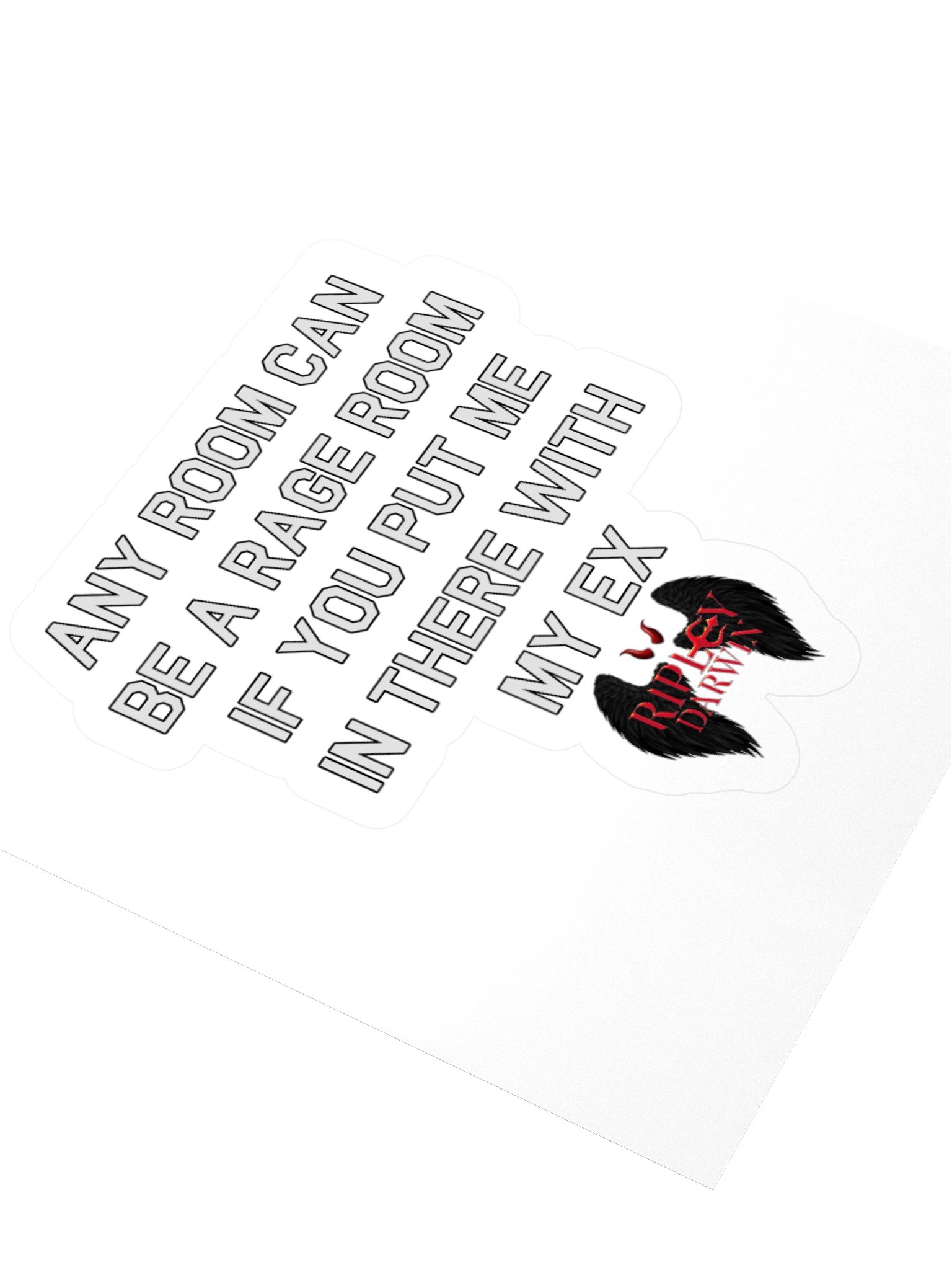 On One - Rage Room Sticker product image (8)