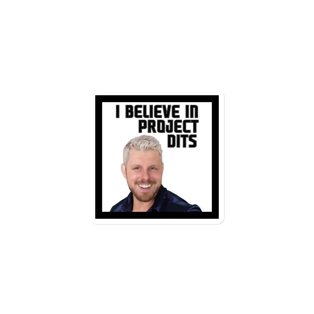 I Believe in Project Dits Magnetic product image (1)