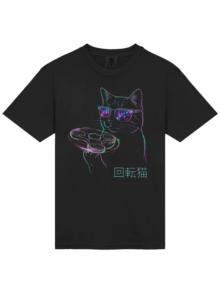 "Kaiten Neko" Signature Neon T-Shirt product image (1)