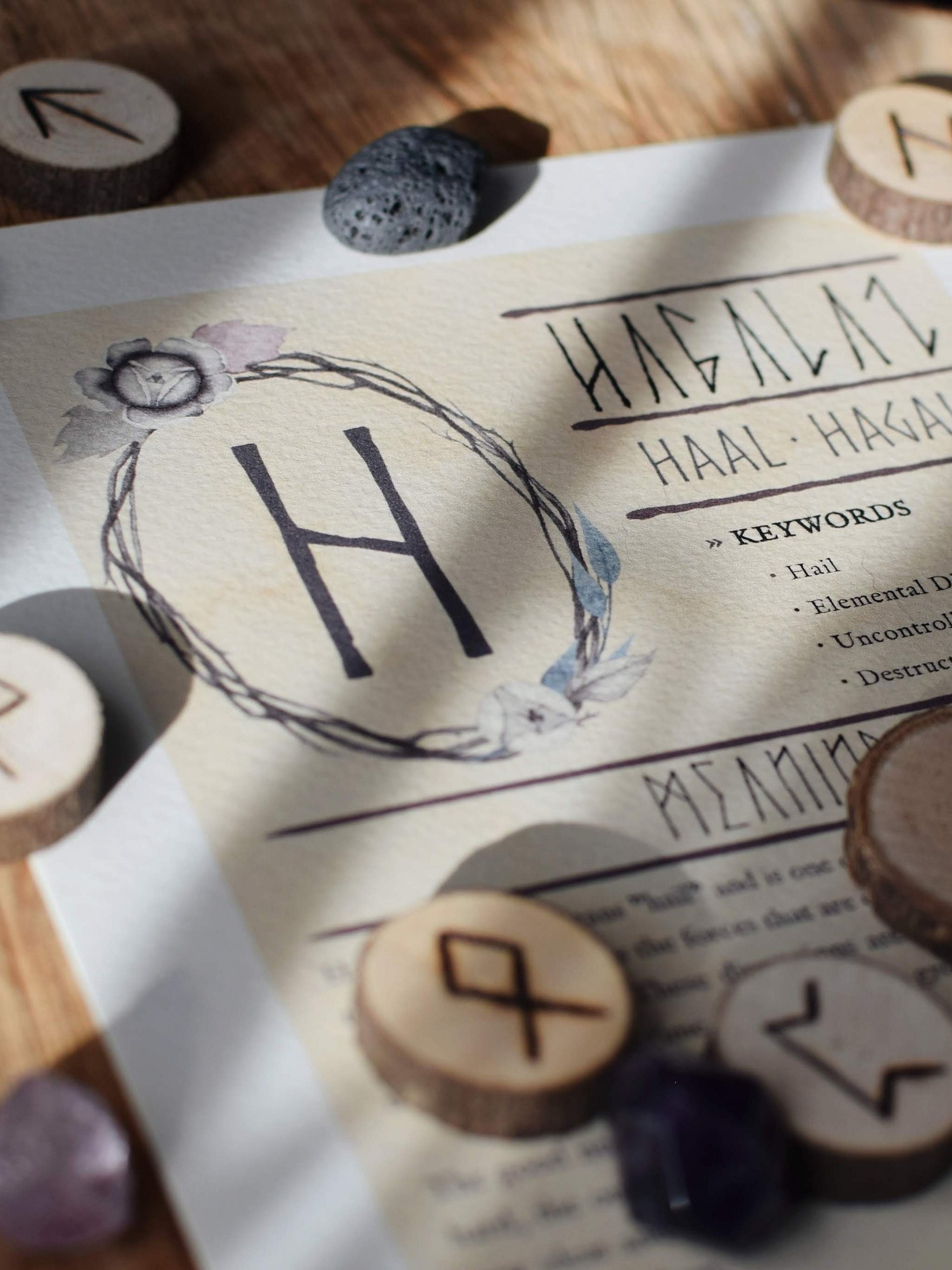 Digital Elder Futhark Rune Meanings Guide product image (7)