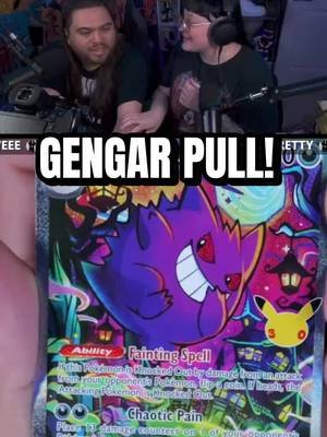 THE CUTEST GENGAR CARD! @allykataru #pokemoncards #gengar #pokemontcg #pulls #30thcelebration