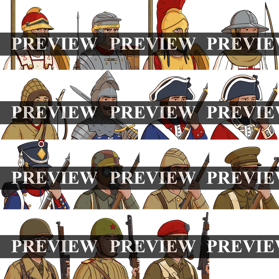 (FREE FOR MEMBERS) PDF Armchair Historian Profile Pictures product image (2)