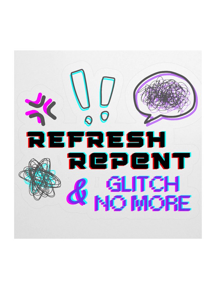 Crrissa - Glitch - Sticker product image (1)