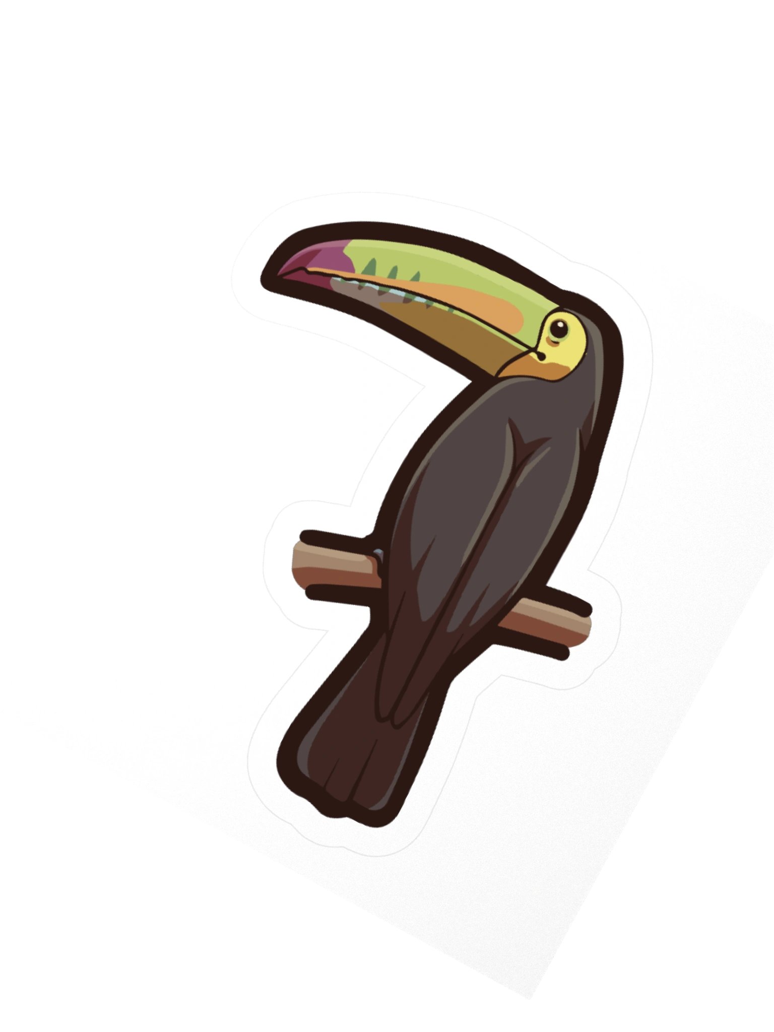 Toco Toucan - Diverse Animals - Individual Vinyl Sticker product image (2)
