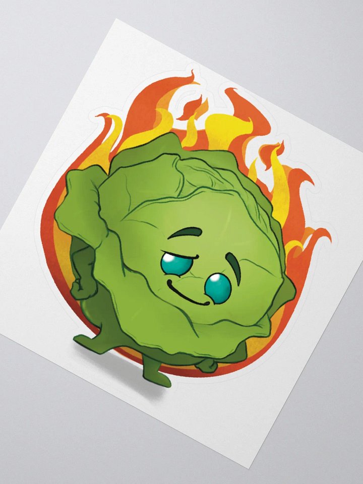 Spicy cabbage sticker product image (2)