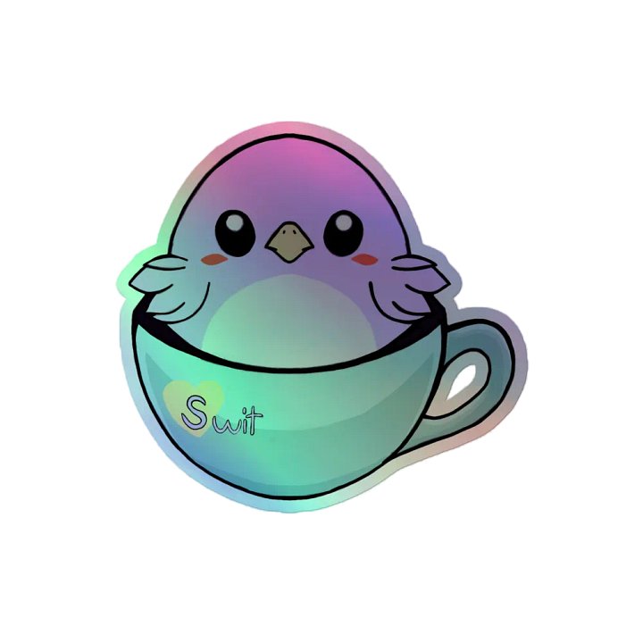 Swit Finch Logo | Holo Sticker product image (2)