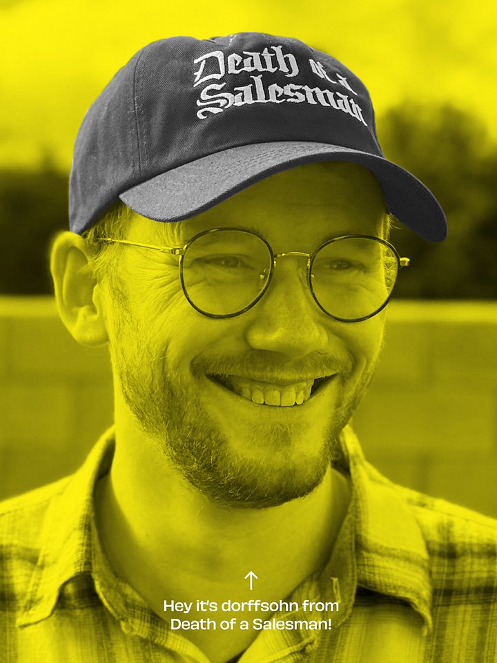 Death of a Salesman Production Hat product image (1)