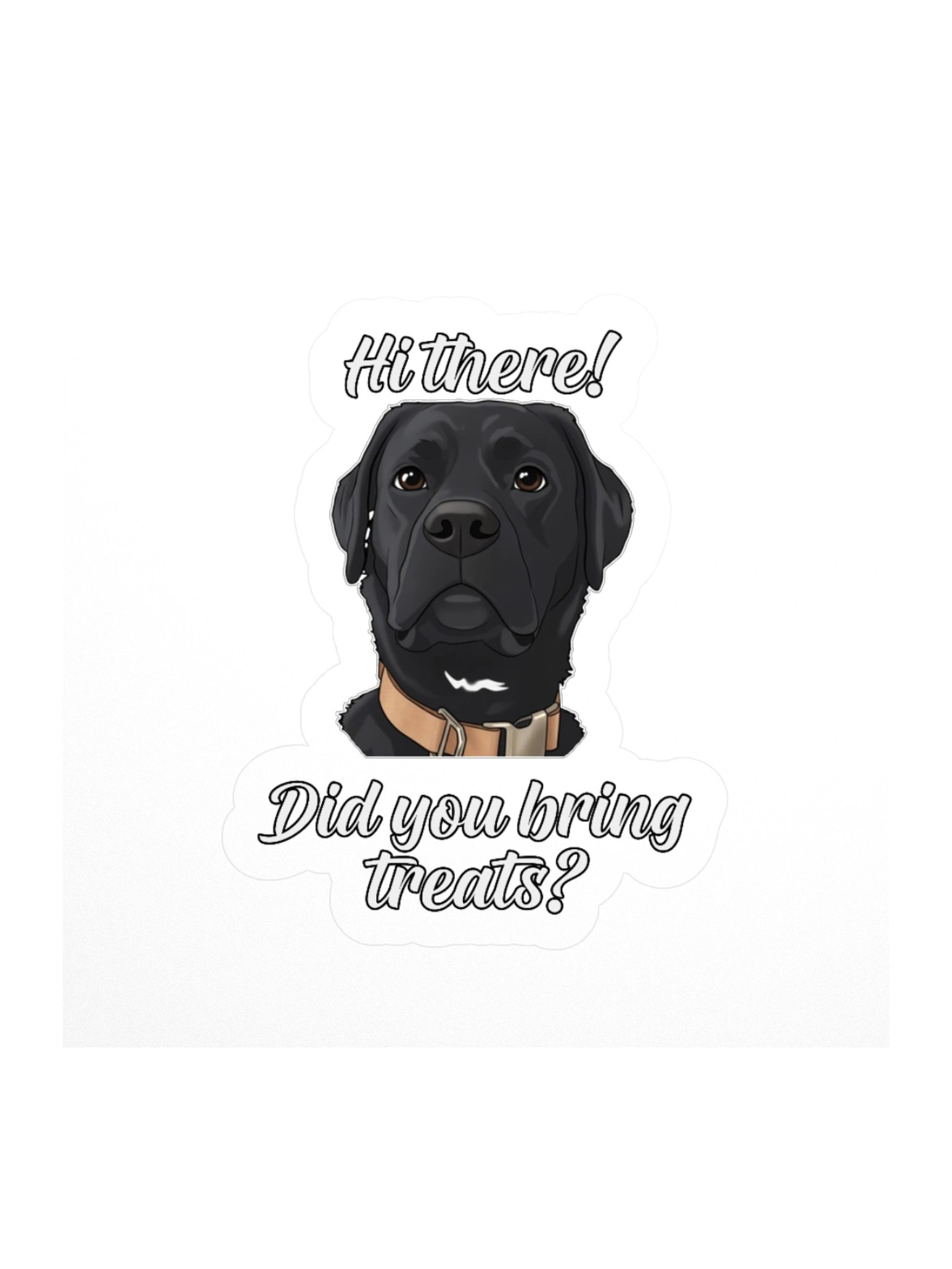 Gunner - Hi There Sticker product image (2)