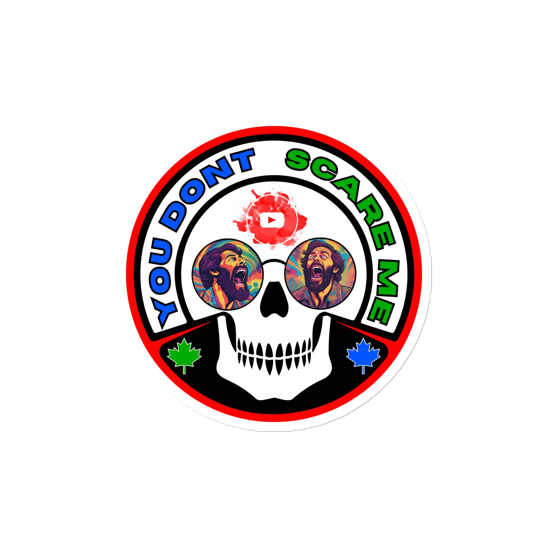 You Don’t Scare Me – Logo Magnet product image (2)