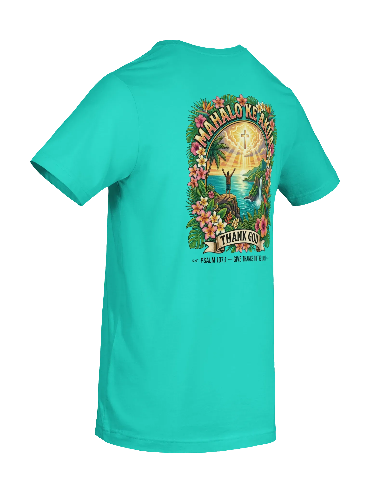 His House Unisex "Mahalo Ke Akua" T-Shirt by His House
