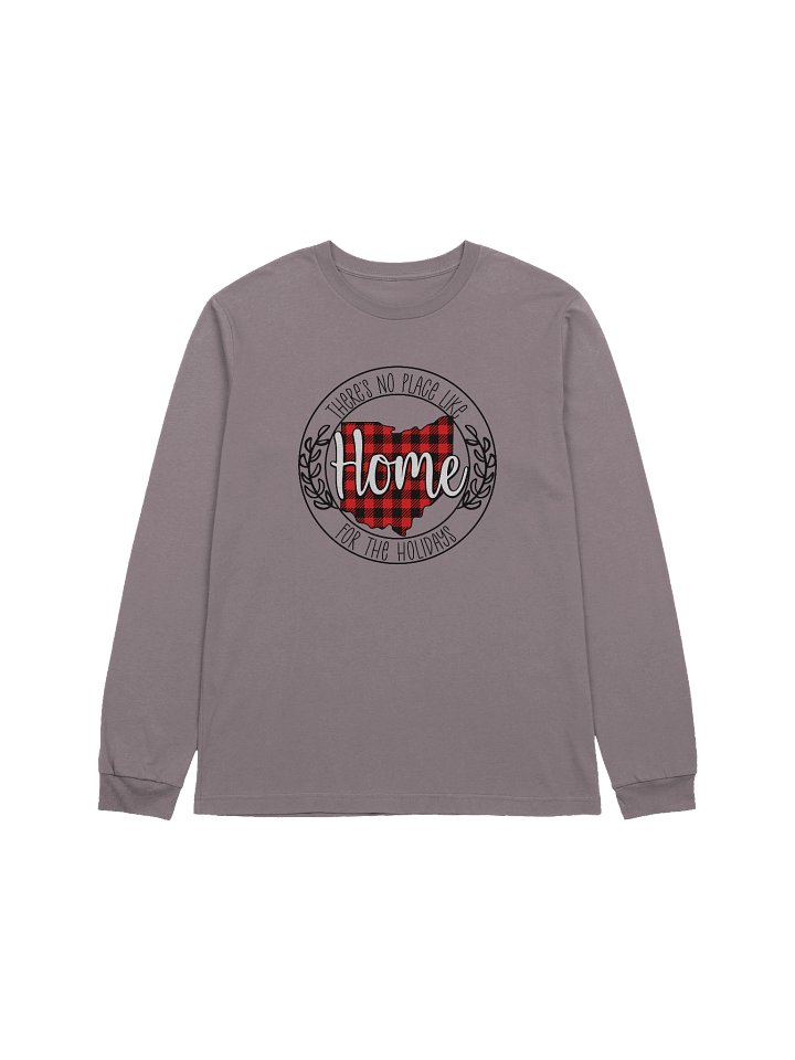 Ohio Home Plaid Long Sleeve Tee product image (3)