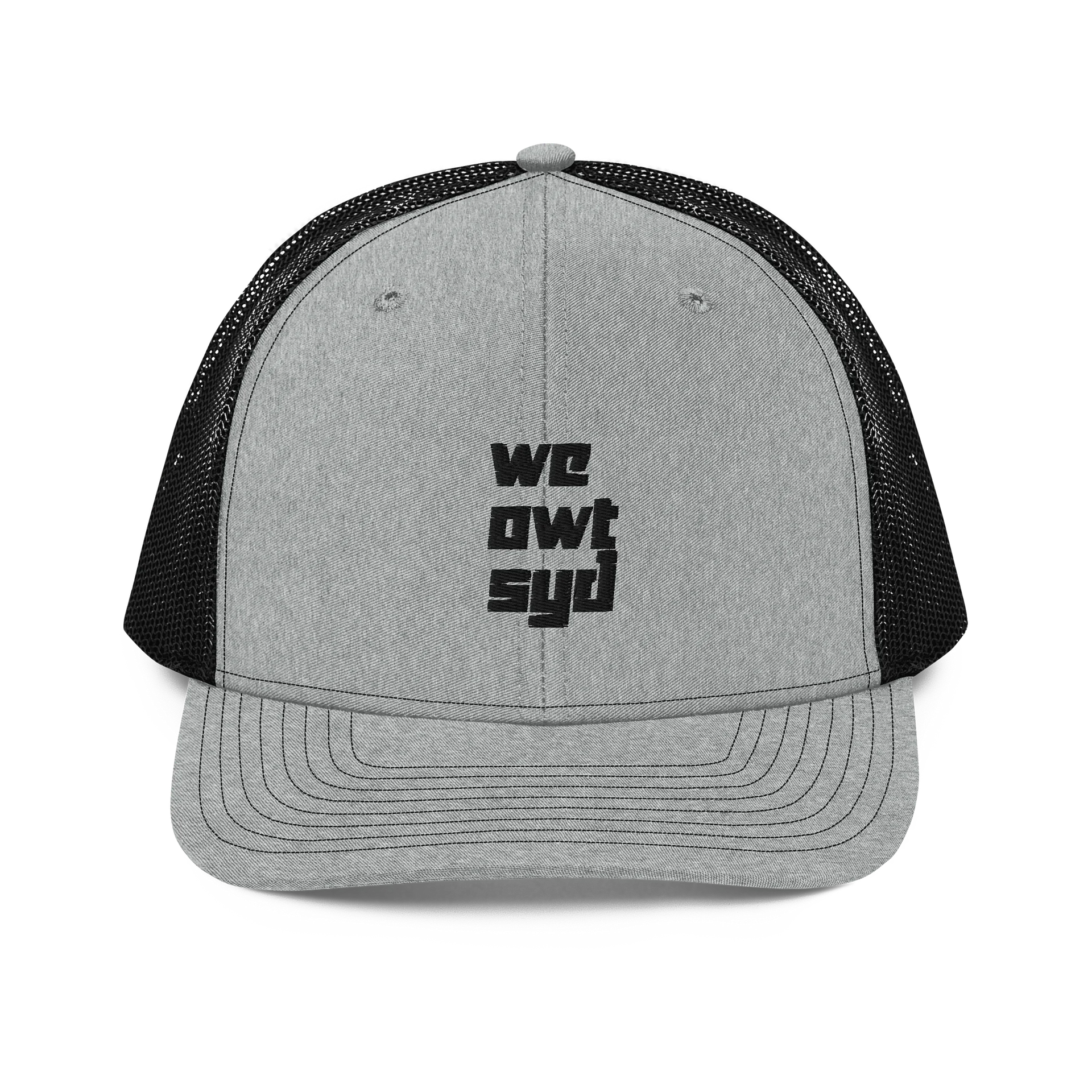 WeOwtsyd Trucker Hat - Alt Grey Black product image (1)