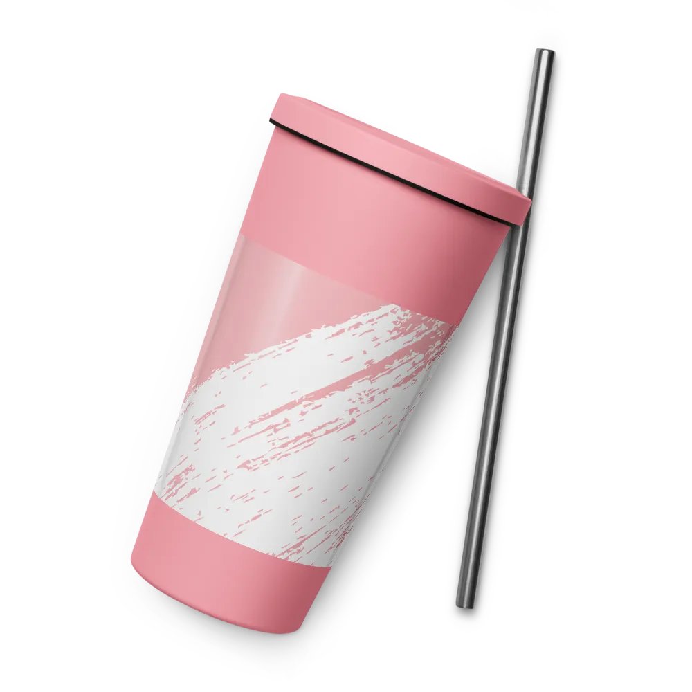 Paint Brush Pink Insulated Tumbler product image (9)