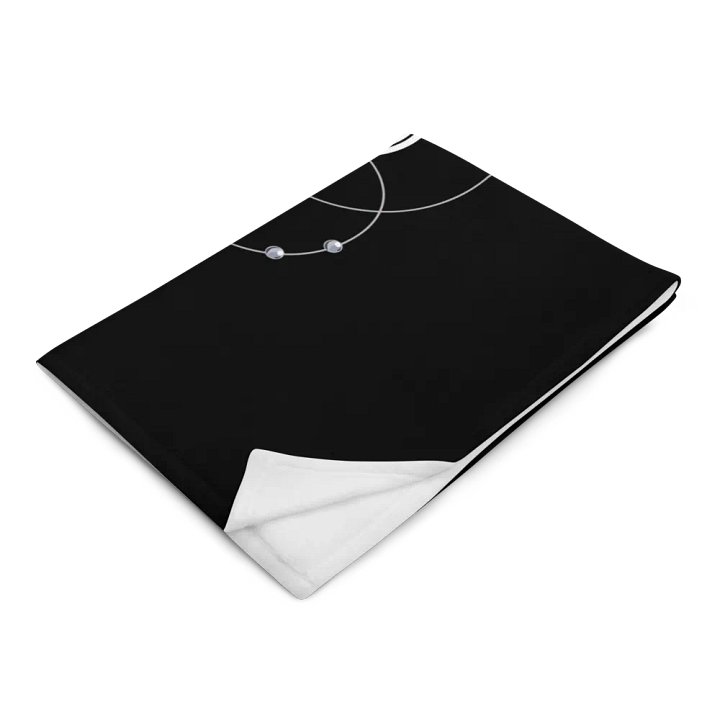 Until Darkness Dies (swirls design) Throw Blanket product image (2)
