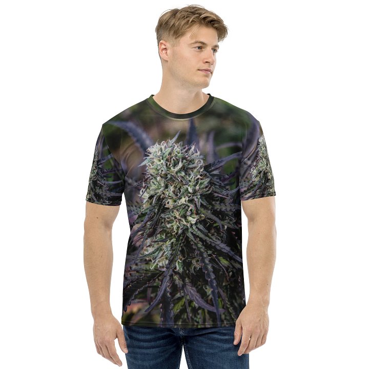 Royal Purple Cultivated Print All Over Crew Neck product image (2)