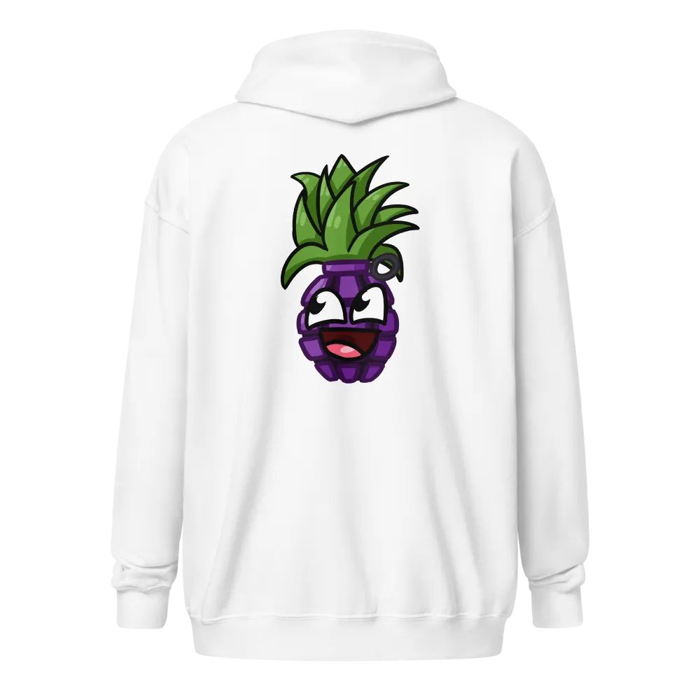 Pineapple Zipped Hoodie product image (14)