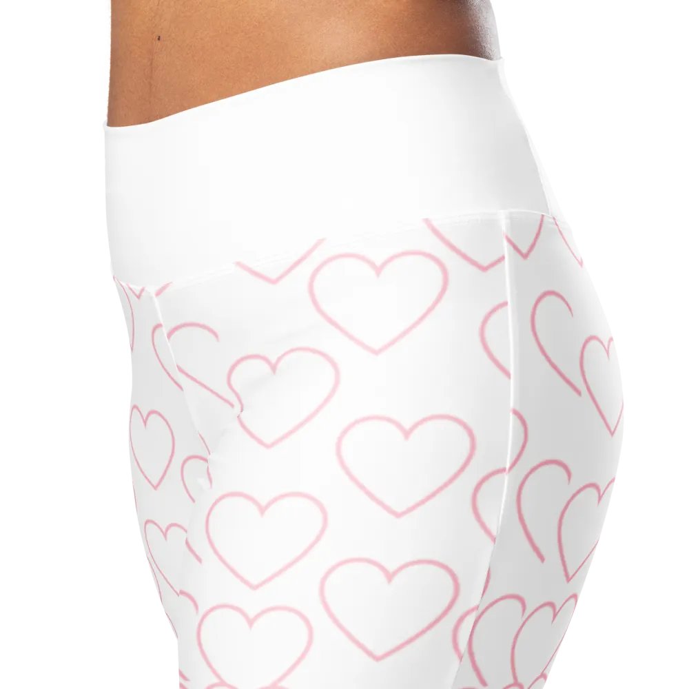 Heart Pattern Flare Pants product image (6)