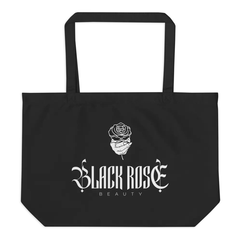 Black Rose Beauty Tote Bag product image (2)