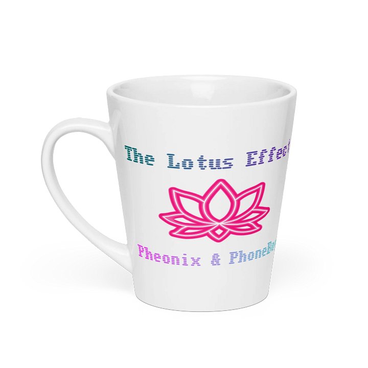 Lotus Effect Logo Latte Mug product image (1)