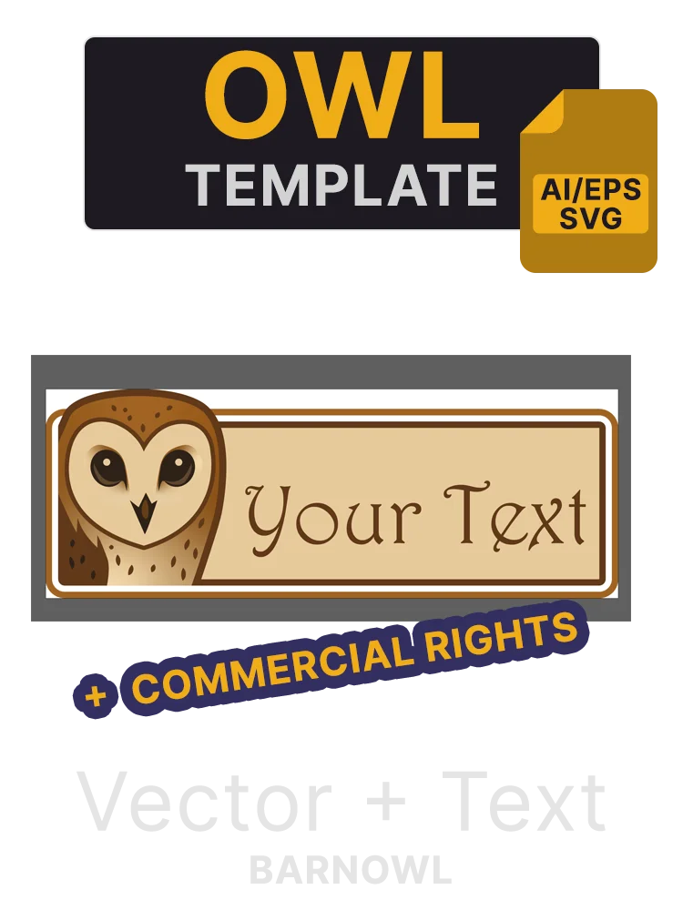 Barnowl Panel Template product image (1)