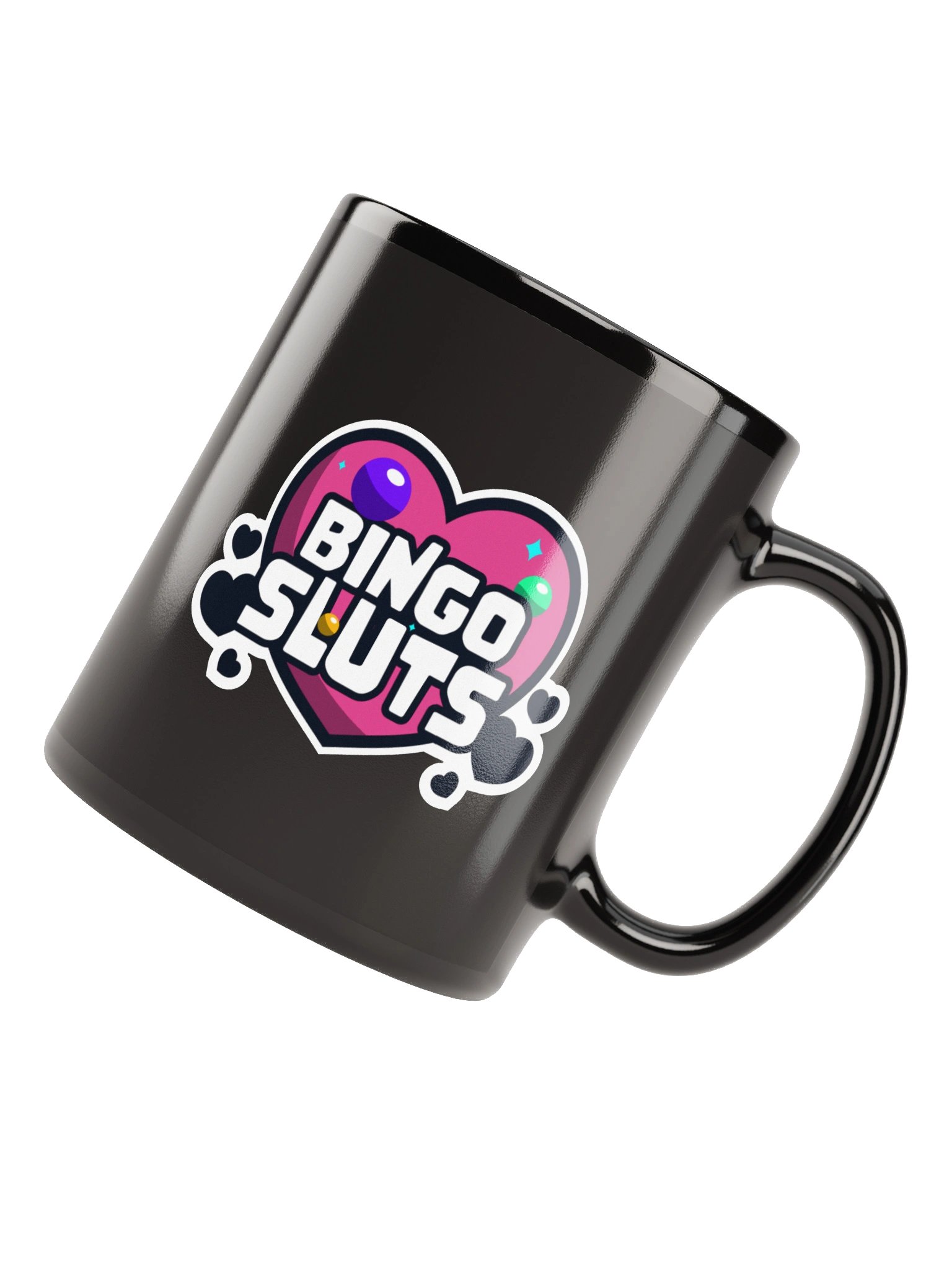 BINGO SLUTS BLACK COFFEE MUG product image (11)